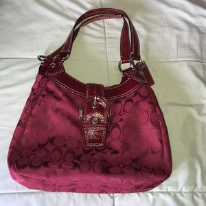 LIKE NEW VINTAGE STYLE COACH HANDBAG